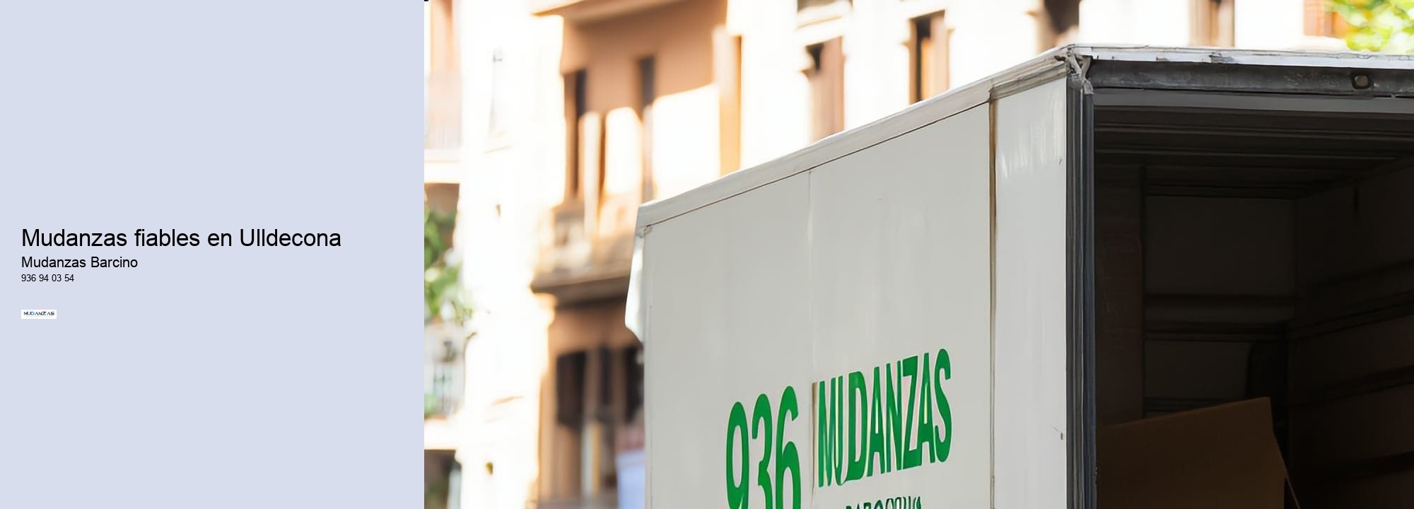 Mudanzas fiables en Ulldecona 