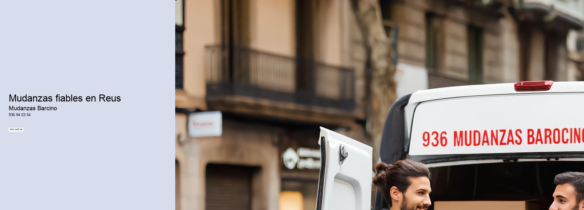 Mudanzas fiables en Reus 